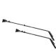 QUICK-LOQ® Telescopische carbon zwanenhals 85cm - 117cm