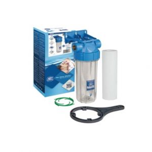 10" Filterbehuizing doorzichtig 1/2" aansluiting