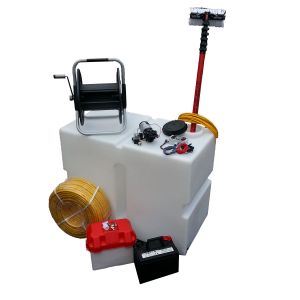 DHZ inbouwsysteem 350 liter met 65% carbon telescoopsteel (8.1m)