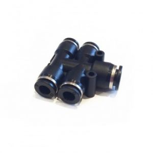 T Push-Fit 4 Way Connector 